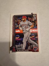 NIKO KAVADAS 2025 TOPPS (RC) #278 FREE SHIPPING 