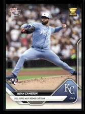 2025 Topps Now Rookie Cup Noah Cameron #RC-11 Kansas City Royals