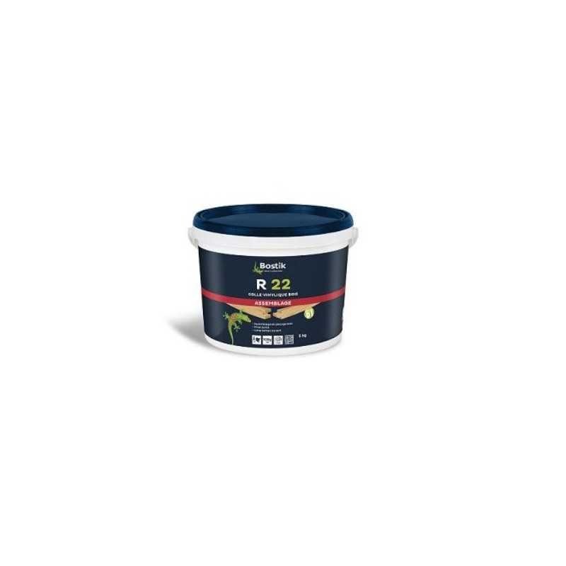 Colle vinylique R22 prise lente Bostik formulation blanche 5kg