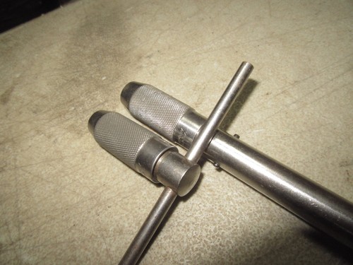 2 vintage Goodell Pratt tap wrench tools 1 unusual 8 1/4'' owner altered look - Picture 22 of 24