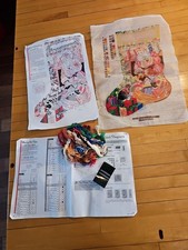 VTG Dimensions Needlepoint Kit Santa  s Delivery Stocking 2003 Donna Race 9131