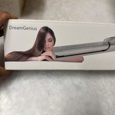 DreamGenius Classic Styler Hair Straightener Luxury Ceramic Flat Iron Grey 25W