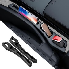 2PCS Car Seat Gap Filler Organizer, No Drop Seat Guard for Cars  SUVs, Autom...