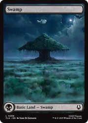 Swamp #289 Foil Full Art - Avatar: The Last Airbender