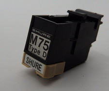 Shure M 75 Type D Tonabnehmer System Dual klick  + Original N 75-6 Diamant Nadel