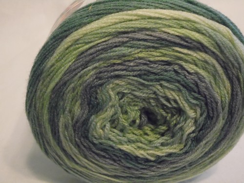 Caron Skinny Kuchen Garn Sweet Mints 8,8 Unzen 795 Yard Acryl Grün Ombre Stricken - Bild 8 von 9