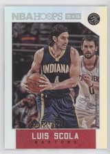 2015-16 Panini NBA Hoops Silver 249/299 Luis Scola #44 y0i