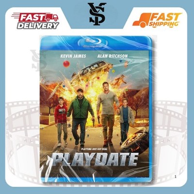Playdate (2025) New & Sealed | English Blu-Ray | Action/Comedy | Region Free