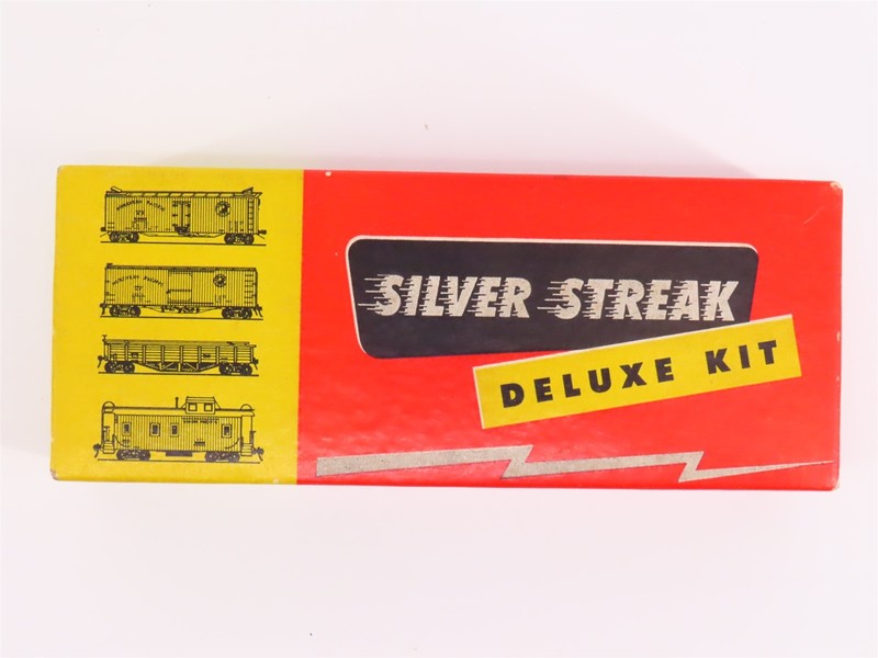 HO Scale Silver Streak Kit PRR Pennsylvania Railroad Single Door Box Car #78509