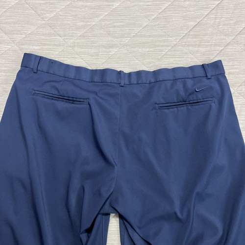 Nike Golf Pants Mens 42x32 Blue Dri Fit Stretch Dress Breathable Actual *43x31 - Picture 14 of 18