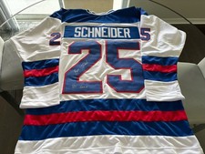 USA 1980 Olympic Team Gold Medal Buzz Schneider Signed Jersey W/COA