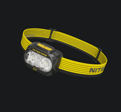 Nitecore UT27 Headlamp Yellow Rechargeable Resists Water/Impact Max 800 Lumens