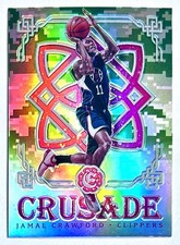 2016-17 Excalibur Jamal Crawford Camo Crusade Prizm Refractor SP 78 LAC NBA Rare