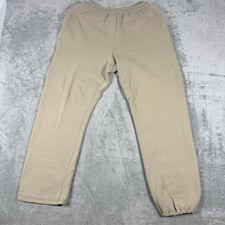 Vintage Russell Athletic Champs Mens XL Sweatpants Tan Khaki 90s USA Made Fleece
