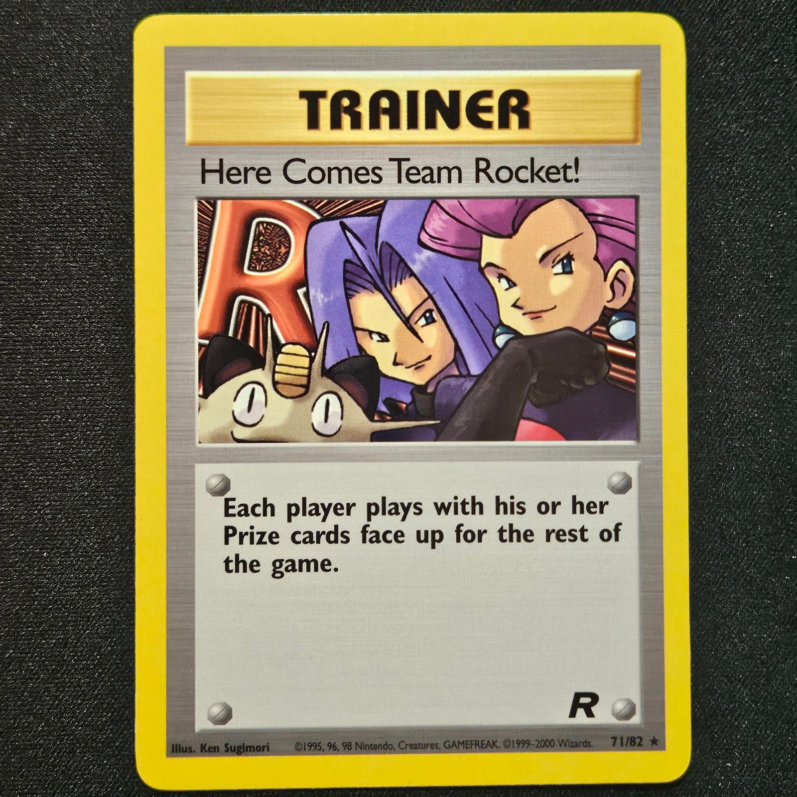Pokemon HERE COMES TEAM ROCKET! 71/82 TEAM ROCKET Unlimited