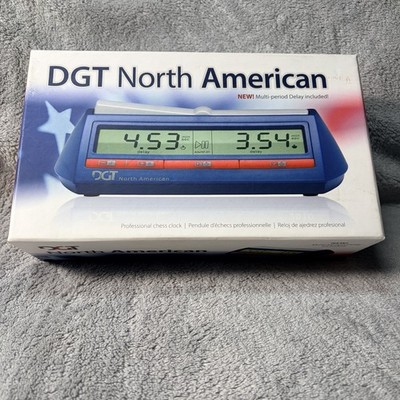 DGT North American Professional Chess Clock & Game Timer Tested & Works