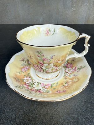 Royal Albert Shakespeares Blumen Serie ''Wiese mit Freude'' Tasse und Untertasse