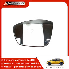 Glace de rétroviseur Peugeot 208
