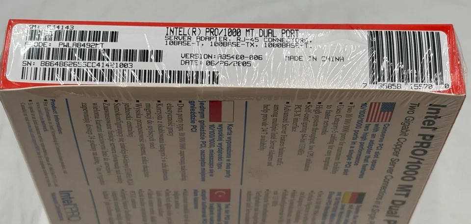 Intel Pro/1000 MT Dual Port Server Adapter - Image 3 of 3