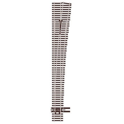 PECO SL-U7081 HO #8 Right-Hand Turnout, Unifrog, Code 70 Nickel Silver