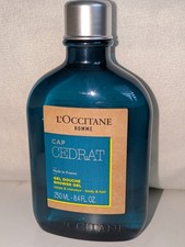 L'Occitane Homme Cedrat Cap Shower Gel 250ml Brand New