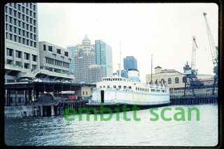 Original Slide BC Ferries Ferry MV Langdale Queen 1977