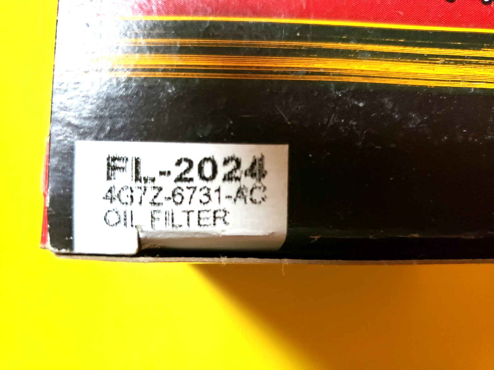NEW/OLD Stock 2005/06 Ford GT Main Cannister Engine Oil Filter - PN 4G7Z-6731-AC