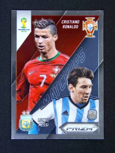 2014 Panini Prizm World Cup Cristiano Ronaldo/Lionel Messi #19 Matchups
