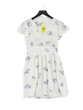 NA-KD A-Line Midi Dress UK36 in White