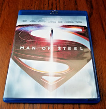 Man of Steel Blu-ray, 2013 , Henry Cavill, Amy Adams, LIKE NEW