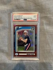 2024 Panini Donruss - Rated Rookie Drake Maye Optic Preview Red Pandora Prizm RC
