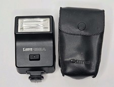Vintage Canon Speedlite 188A Hot Shoe Flash for 35mm SLR Camera   with Case