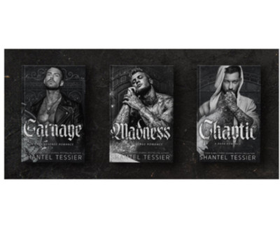 3 book set Chaotic by Shantel Tessier  English paperback  PB