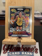 2025 Panini Prizm Groovy Kelsey Plum #5 Las Vegas Aces