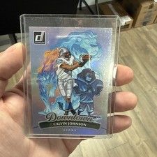 2025 Panini Donruss Calvin Johnson Downtown SSP #4