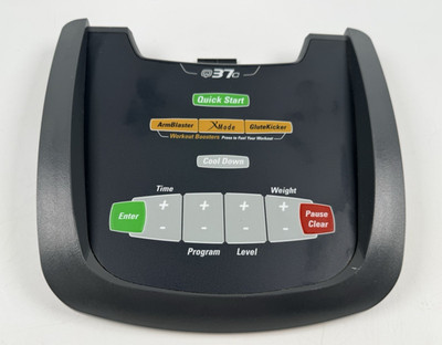 Octane Fitness Q37c Elliptical Console Keypad Overlay 104319-001 OEM