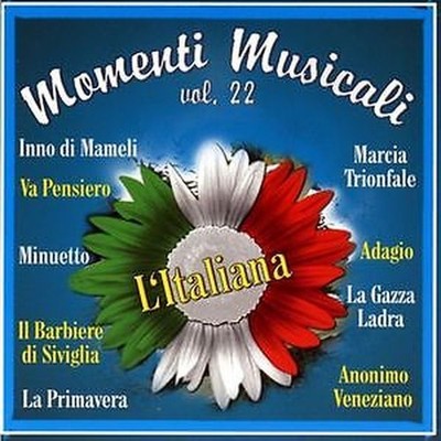 MAMELI: MOMENTI MUSICALI 22 CD   Inno di Mameli, 1996, D.V.MORE RECORD S.R.L.