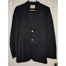 Vintage 1968 Stanbury Band Uniform Blazer Size 35 Dark Academia