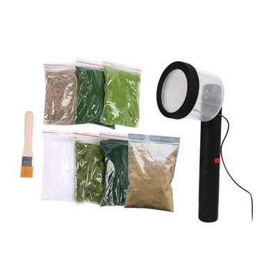 Flocking Kits Hobby Accessory Mini Flocking for Layout DIY Project Railway