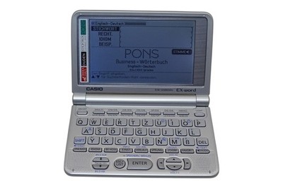   Casio EW-G5600V EX-Word elektronisches Wörterbuch Pocket PDA Organizer used  