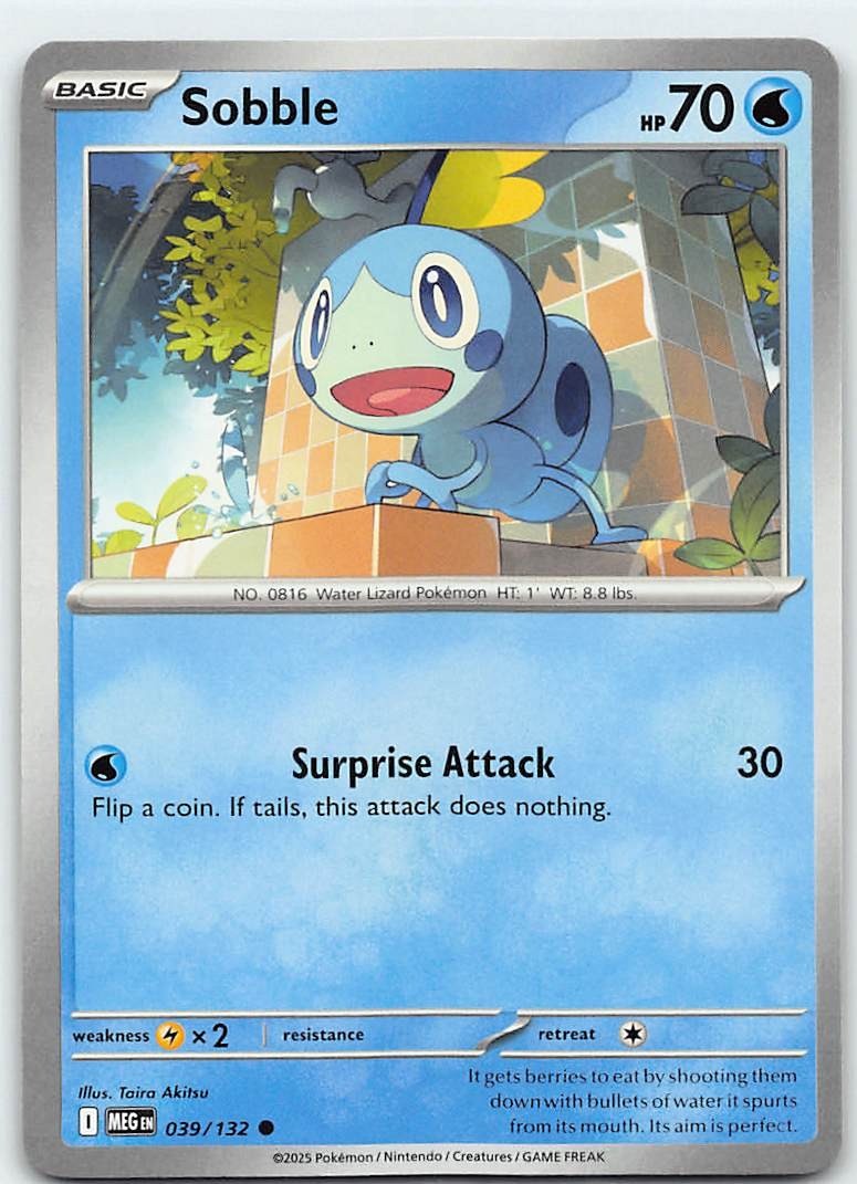 Sobble ME01: Mega Evolution #039/132 Common