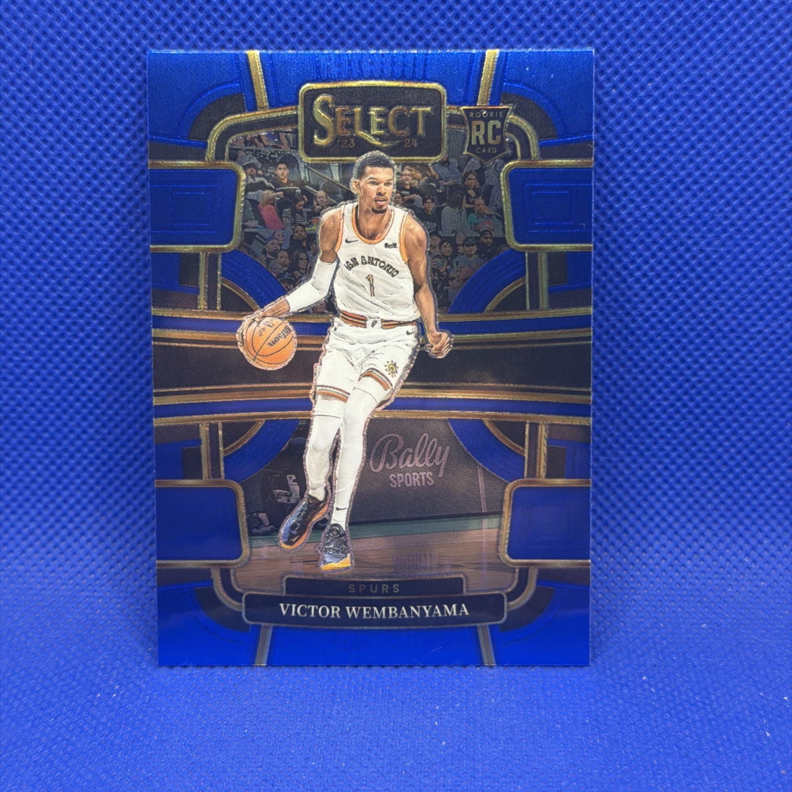 Panini Select Concourse Blue Rookie Victor Wembanyama #87 Spurs 2023-24