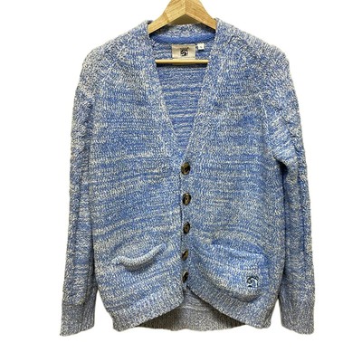 KASHWERE - Blue White Men's Cardigan