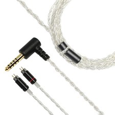 NOBUNAGA Labs entry MORPHEUS Silver-Plated OFC 4-Core 4.4mm L-Plug 2-Pin NLE-MOS