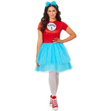 Adult Dr Suess Thing Women Costume Womens TV  Movie Character Costumes