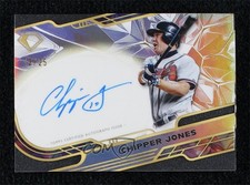 Chipper Jones Chrome 2025 Diamond /25 Auto