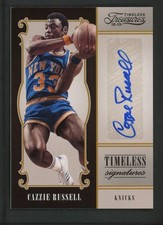 2012-13 CAZZIE RUSSELL 066/199 AUTO PANINI TIMELESS TREASURES AUTOGRAPHS