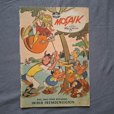 Mosaik Nr 20 In der Fremdenlegion ORIGINALHEFT Juli 1958 SEHR GUT RISSFREI RAR!!