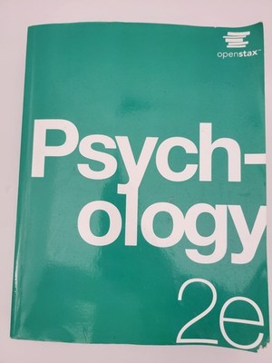 Psychology 2e by OpenStax (Print Version, Paperback, B&W) by OpenStax (2020,...