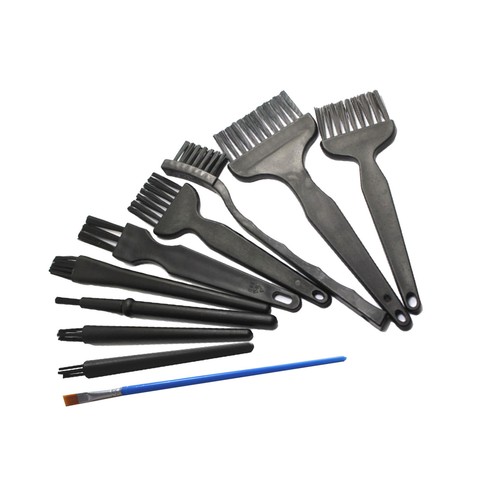 10x Keyboard Brush Kit Prevents Static Small Cleaning Dust Brush Kit For Pho NEW - Afbeelding 9 van 12